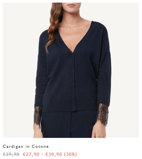 Mid season sale da Intimissimi