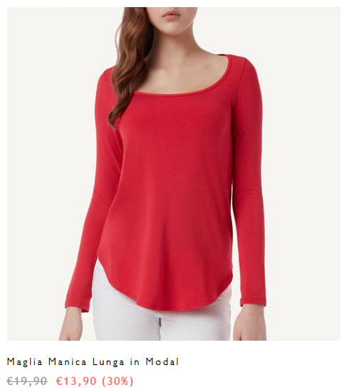 Mid season sale da Intimissimi